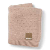 Elodie Details - kocyk Pointelle (75 x 100 cm) • Blushing Pink