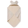 Elodie Details - ręcznik z kapturkiem (80 x 80 cm) • Pinstripe