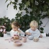 Elodie Details - набір для годування, силіконова миска та ложка • Sunrise Blue