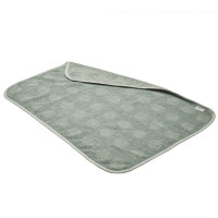 Leander Matty - podkład na przewijak, bawełna organiczna frotte • Zielony Leander Matty - podkład na przewijak, bawełna organiczna frotte • Zielony