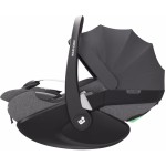 Maxi Cosi Pebble 360 Pro i-Size - wysuwany, obrotowy, rozkładany fotelik samochodowy, nosidełko (0 - 15mc /40 - 87cm) •  Select Grey