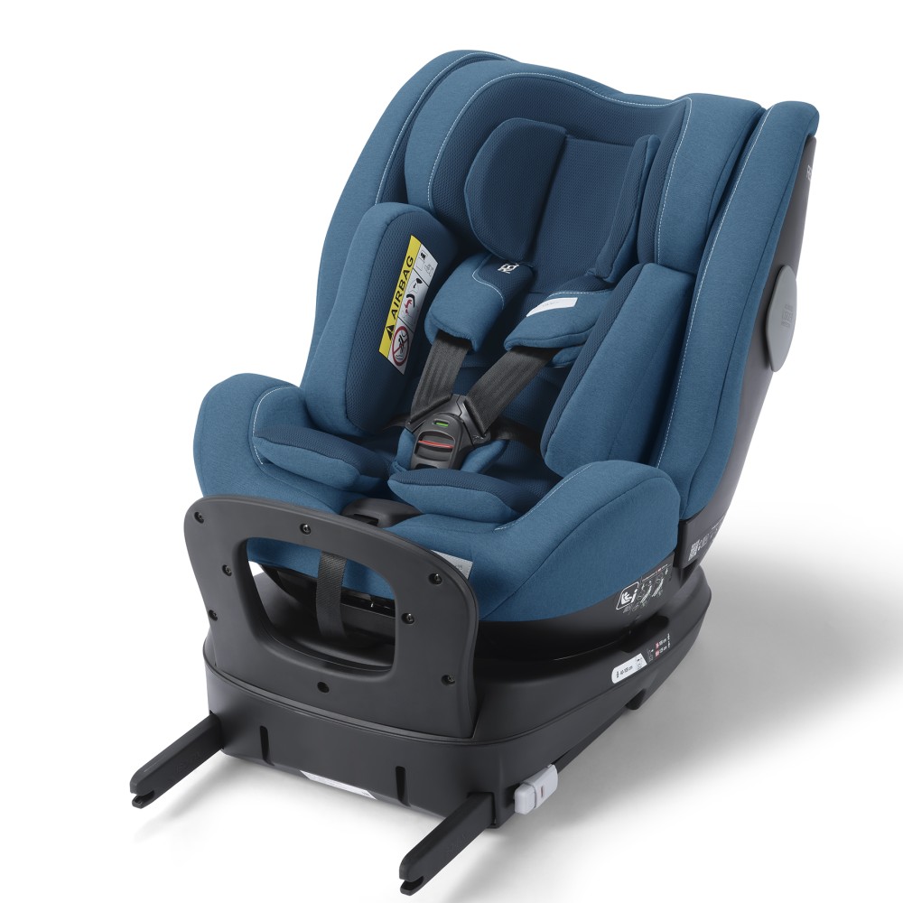 Recaro Salia 125 - obrotowy fotelik samochodowy (40 - 125cm / 0 - 7lat) • Steel Blue