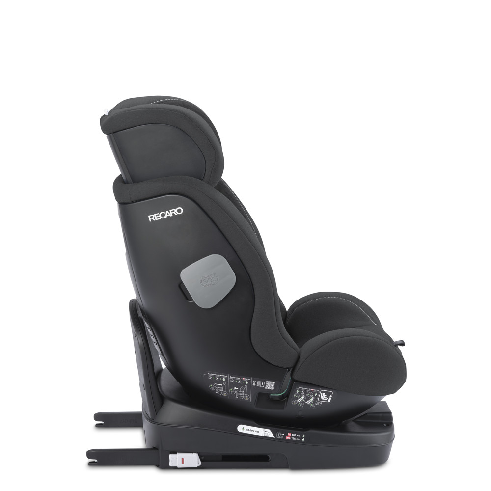 Recaro Salia 125 - поворотне дитяче автокрісло (40 - 125 см, 0 - 7 років) • Fibre Black