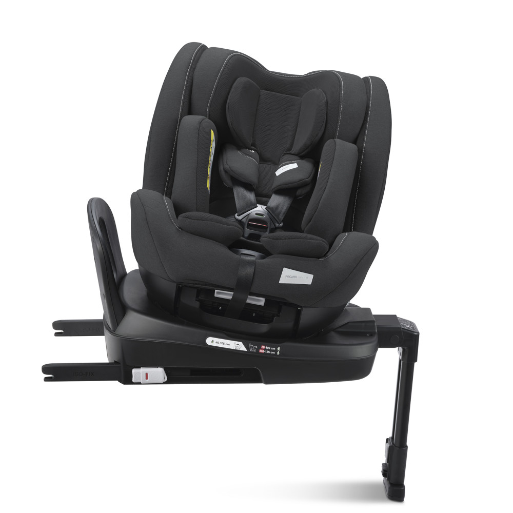 Recaro Salia 125 - поворотне дитяче автокрісло (40 - 125 см, 0 - 7 років) • Fibre Black