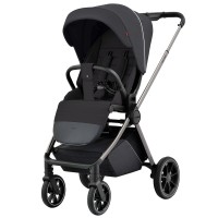 Carrello Ultra CRL-5525 - wózek spacerowy z przekładanym siedziskiem / spacerówka na każdy teren • Matte Grey