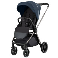 Carrello Ultra CRL-5525 - wózek spacerowy z przekładanym siedziskiem / spacerówka na każdy teren • Horizon Blue