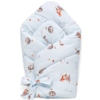 Yosoy конверт-ковдра для новорожденного LET’S FLY (70 x 70 см) • Лисиці