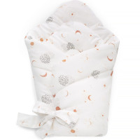 Yosoy - rożek niemowlęcy 100% cv bambus SKY STARS (75 x 75 cm) • Księżyce, planety Yosoy - rożek niemowlęcy 100% cv bambus SKY STARS (75 x 75 cm) • Księżyce, planety