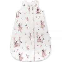 Yosoy - śpiworek niemowlęcy, 2.5 TOG (0-6 mies) eco satin FAIRY LAND • Wróżki