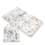 Yosoy - спальник для дитини SECRET GARDEN ON WHITE • Троянди квіти
