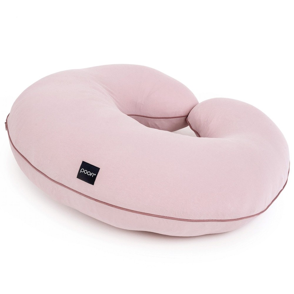 Poofi Organic - подушка для годування, бавовна органічна (50×60 см) • Півонія