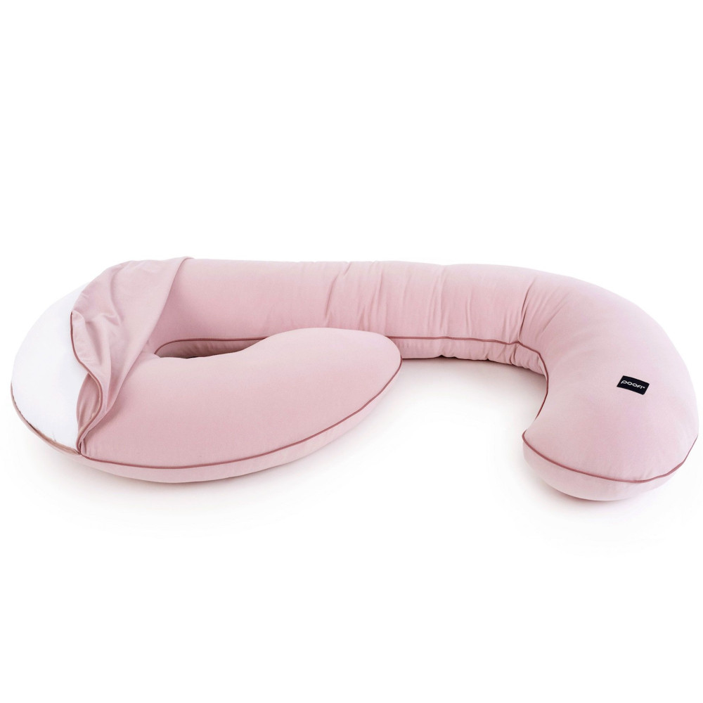 Poofi Organic - подушка для вагітних (120x60 см) • Півонія