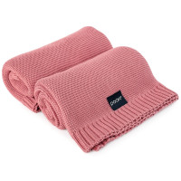 Poofi Pure - дитяча бамбукова ковдра (80x100 см) • Малиновий Poofi Pure - дитяча бамбукова ковдра (80x100 см) • Малиновий