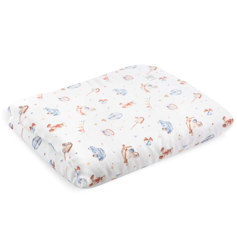 Yosoy - дитяча ковдра бамбукова з наповнювачем (100 x 75 см) • Ретро-іграшки