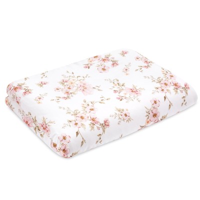 Yosoy - дитяча ковдра бамбукова з наповнювачем (135 x 100 см) • Дикі троянди