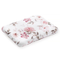 Yosoy - poduszka bambusowa (40 x 30 cm) • Boho Flowers Pink