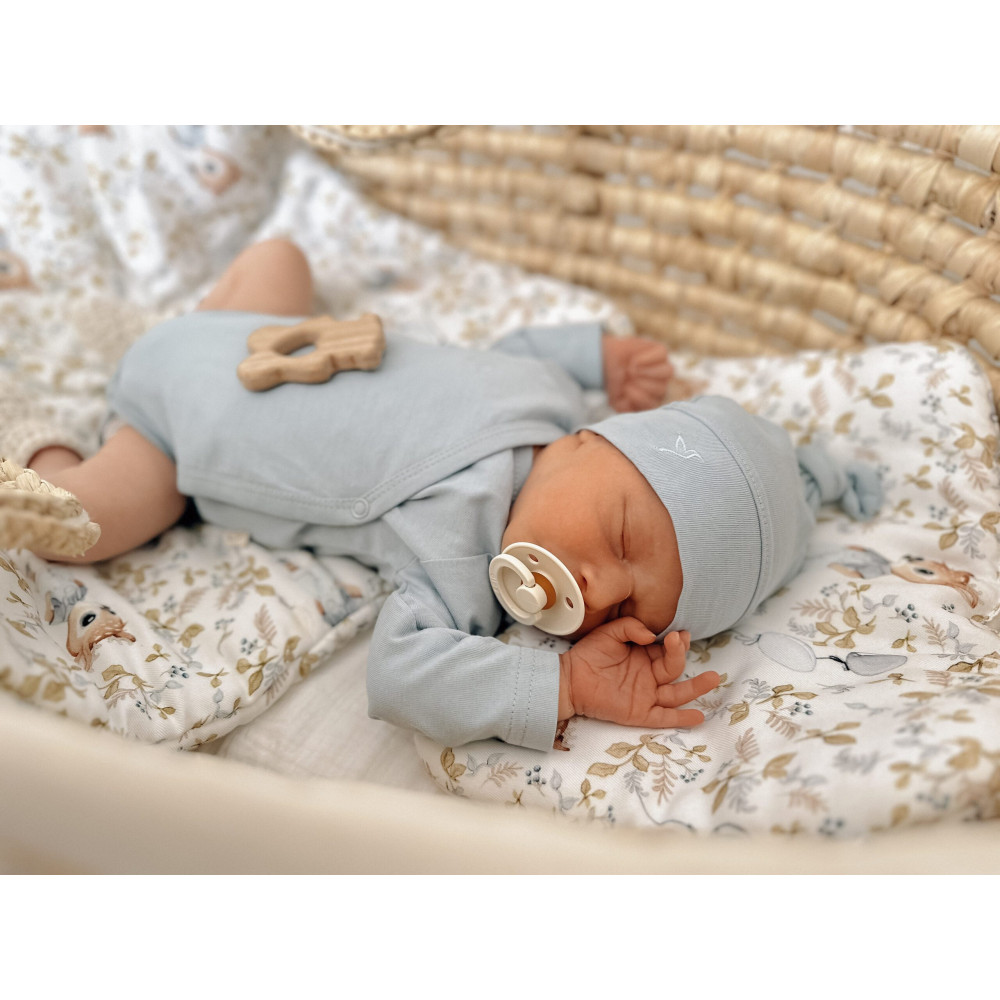 Yosoy - дитяча подушка бамбукова (30 x 25 см) • Олені та повітряні кульки