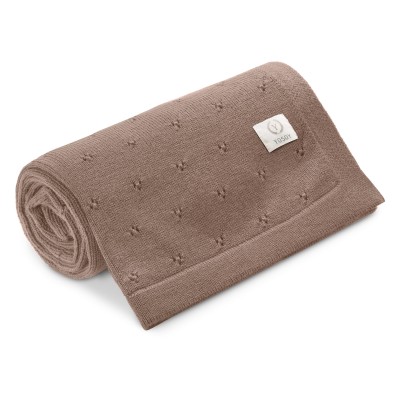 Yosoy PARIS - koc bawełniany (100 x 80 cm) • Cinnamon