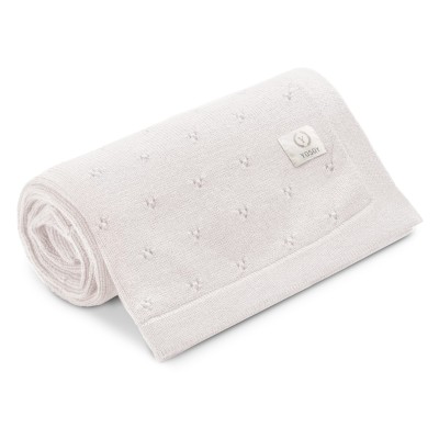 Yosoy PARIS - koc bawełniany (100 x 80 cm) • Latte