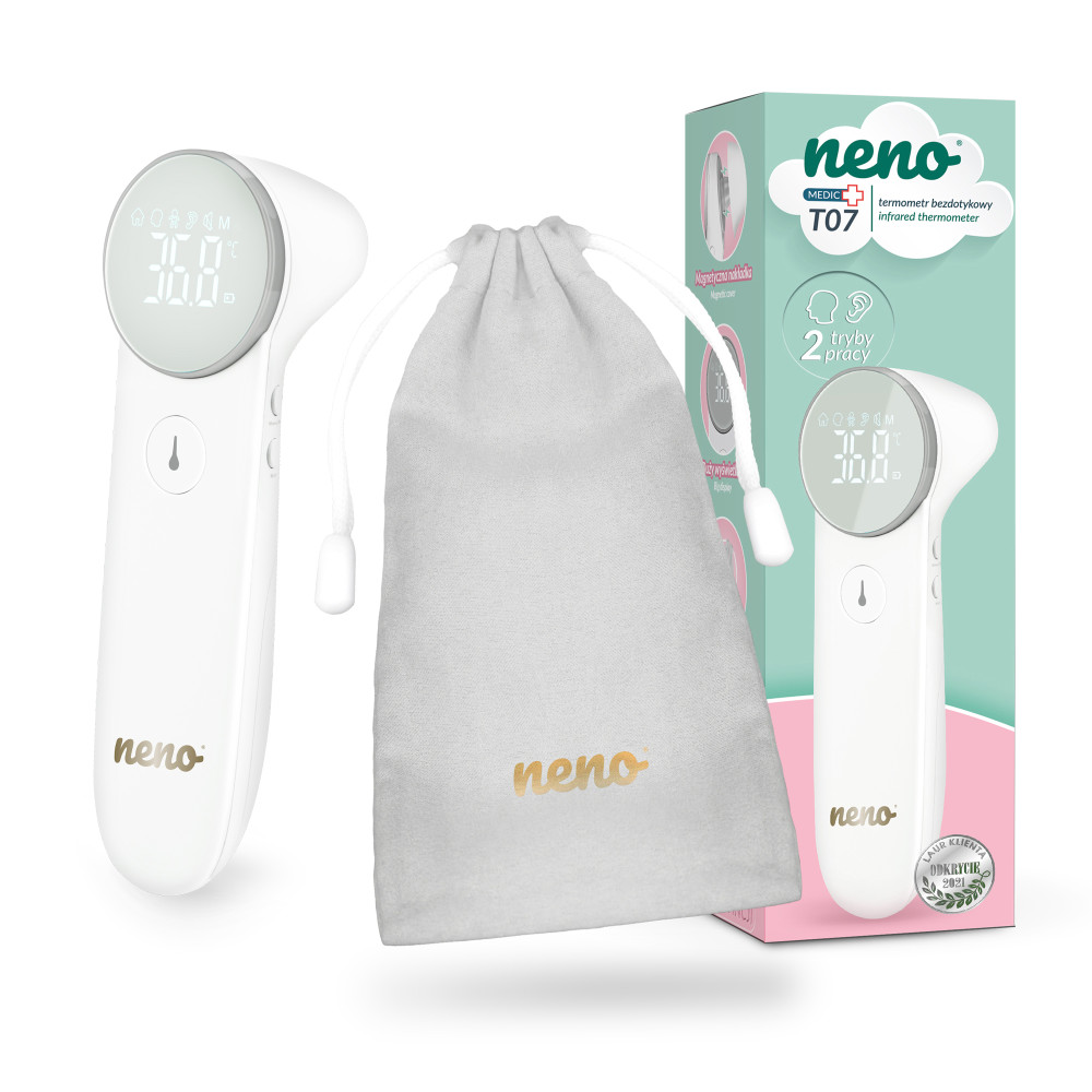 Neno Medic T07 - elektroniczny termometr • Biały