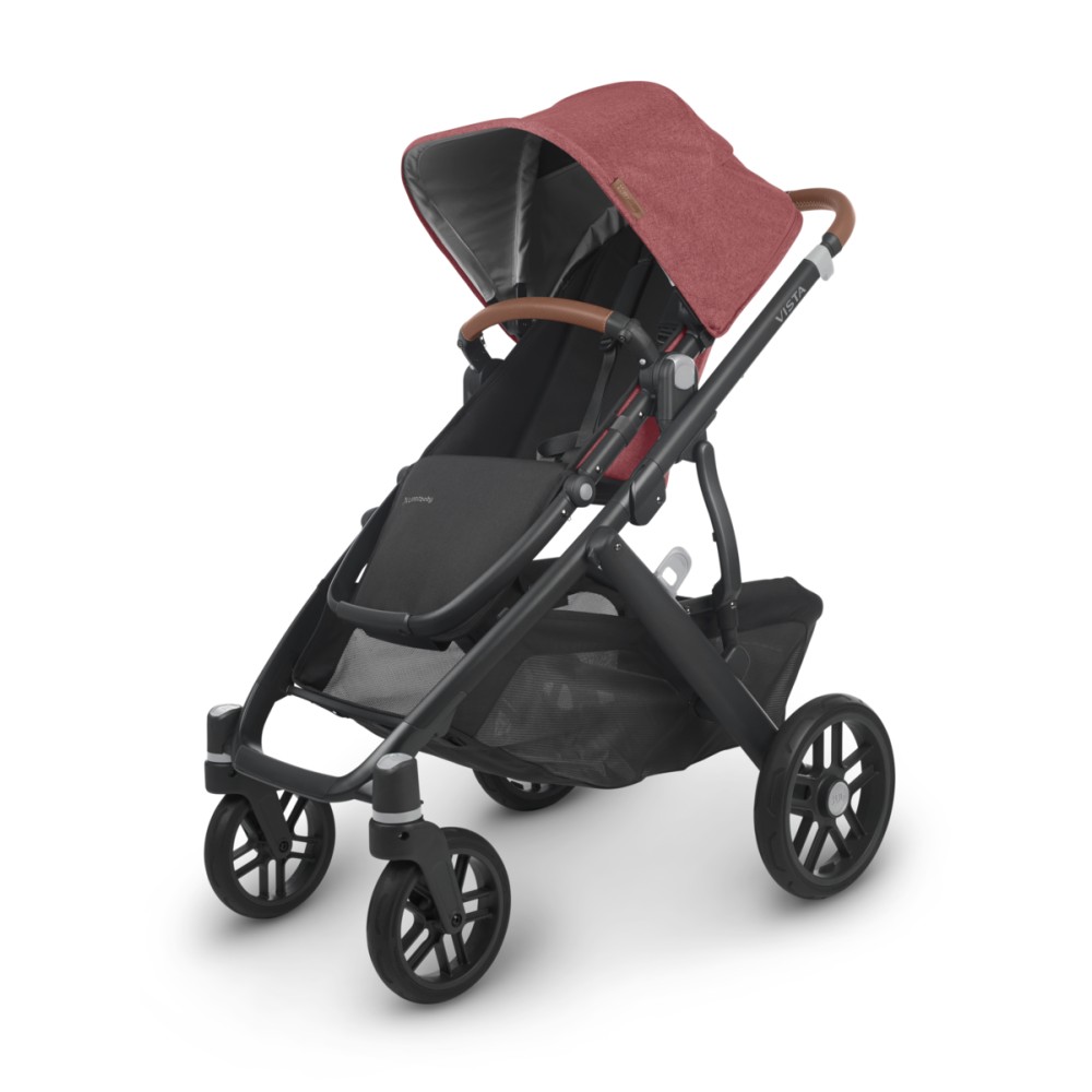 UPPAbaby Vista V2 - wózek wielofunkcyjny 2w1 z opcją rok po roku i dla bliźniąt • Lucy