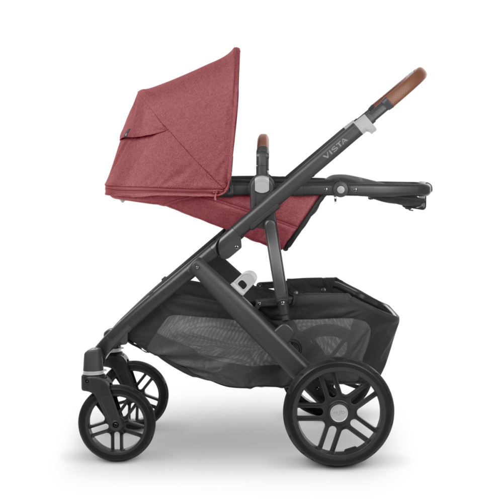 UPPAbaby Vista V2 - wózek wielofunkcyjny 2w1 z opcją rok po roku i dla bliźniąt • Lucy