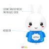 Alilo Big Bunny G7C - zabawka muzyczna, króliczek z dyktafonem, lampką i głośnikiem do komputera dla dzieci • Niebieski