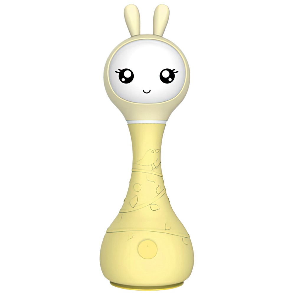 Alilo Smarty Bunny R1 - grzechotka elektroniczna  • Żółty