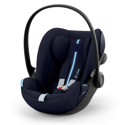 Cybex Cloud G i-Size - rozkładany, obrotowy fotelik samochodowy dla niemowląt, nosidełko (40 - 87 cm) • Ocean Blue Plus