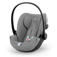 Cybex Cloud G i-Size - rozkładany, obrotowy fotelik samochodowy dla niemowląt, nosidełko (40 - 87 cm) • Stone Grey Plus