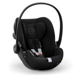 Cybex Cloud G - rozkładany, obrotowy fotelik samochodowy dla niemowląt, nosidełko (40 - 87 cm) • Moon Black Comfort