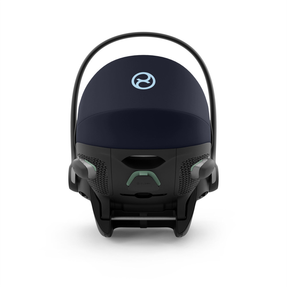 Cybex Cloud G i-Size - розкладне, поворотне автокрісло для немовля (40 - 87 см) з базою Cybex Base G • Ocean Blue Plus
