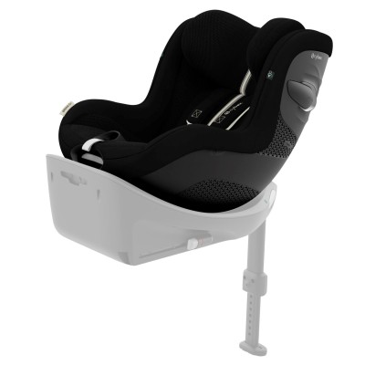 Cybex Sirona G i-Size - obrotowy fotelik samochodowy (3 mc - 4 lat / 61 - 105 cm) • Moon Black Plus 