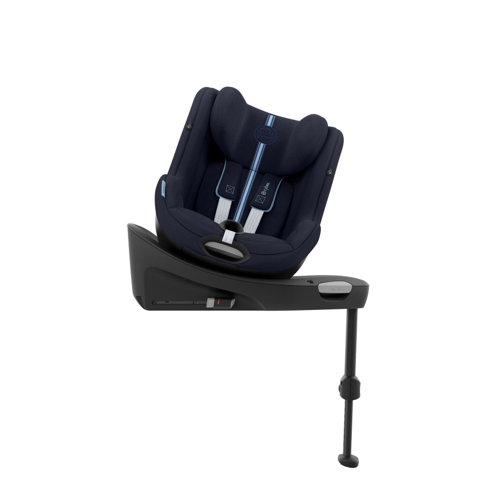 Cybex Sirona G i-Size - obrotowy fotelik samochodowy (3 mc - 4 lat / 61 - 105 cm) • Ocean Blue Plus 
