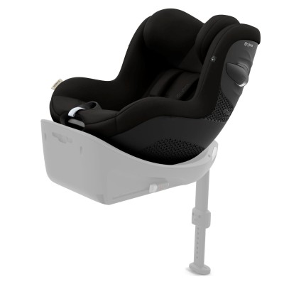 Cybex Sirona G i-Size - obrotowy fotelik samochodowy (3 mc - 4 lat / 61 - 105 cm) • Magic Black Comfort