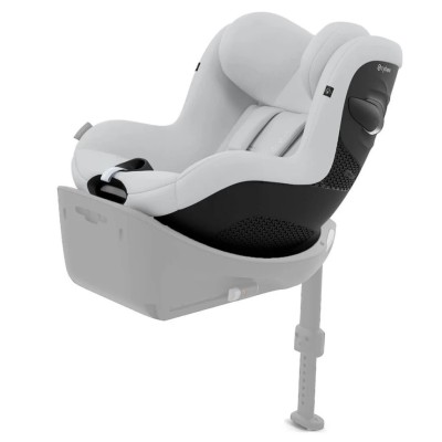 Cybex Sirona G i-Size - obrotowy fotelik samochodowy (3 mc - 4 lat / 61 - 105 cm) • Fog Grey Comfort