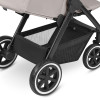 ABC Design Avus Air - wózek spacerowy / lekka spacerówka z pompowanymi kołami • Powder