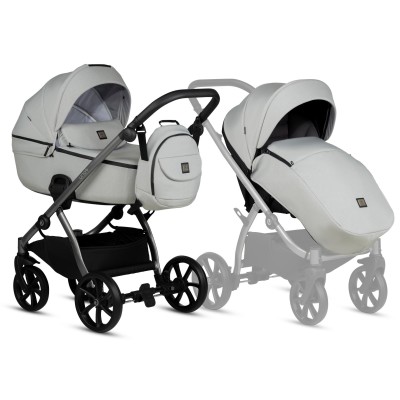 Tutis UNO 5+ дитяча коляска 2в1 • 142 Risso