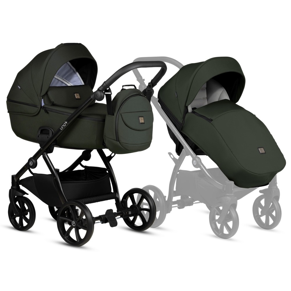 Tutis UNO 5+ дитяча коляска 2в1 • 144 Pistacchio