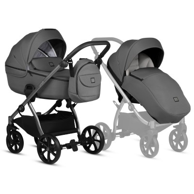 Tutis UNO 5+ дитяча коляска 2в1 • 145 Canella