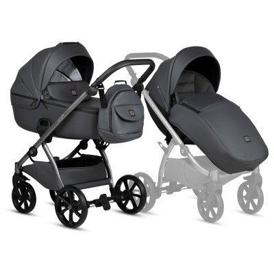 Tutis UNO 5+ дитяча коляска 2в1 • 166 Licorice