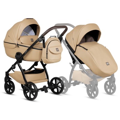 Tutis UNO 5+ дитяча коляска 2в1 • 167 Caramel