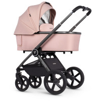 Venicci Tinum Upline - luksusowy wózek wielofunkcyjny 2w1 • Misty Rose