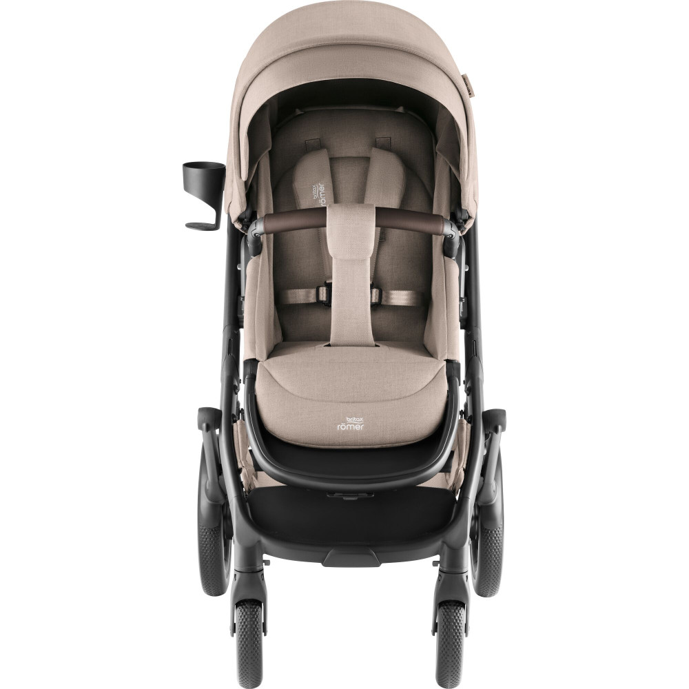 Britax Römer Smile 5Z - wózek dziecięcy 2w1 na każdy teren, z kolekcji STYLE (wyróżnik: wentylacja z drobnej siateczki) • Teak STYLE