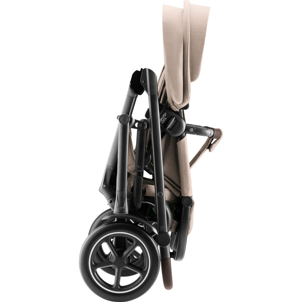 Britax Römer Smile 5Z - wózek dziecięcy 2w1 na każdy teren, z kolekcji STYLE (wyróżnik: wentylacja z drobnej siateczki) • Teak STYLE