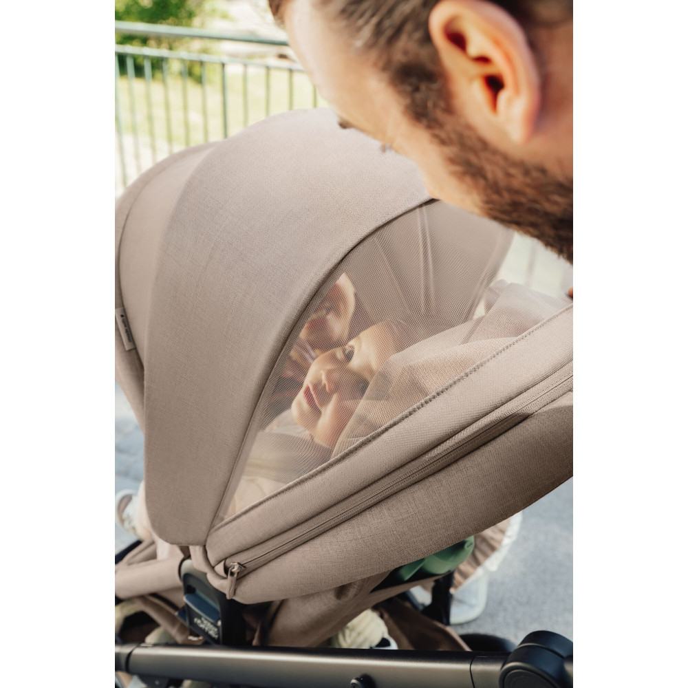 Britax Römer Smile 5Z - wózek dziecięcy 2w1 na każdy teren, z kolekcji STYLE (wyróżnik: wentylacja z drobnej siateczki) • Teak STYLE