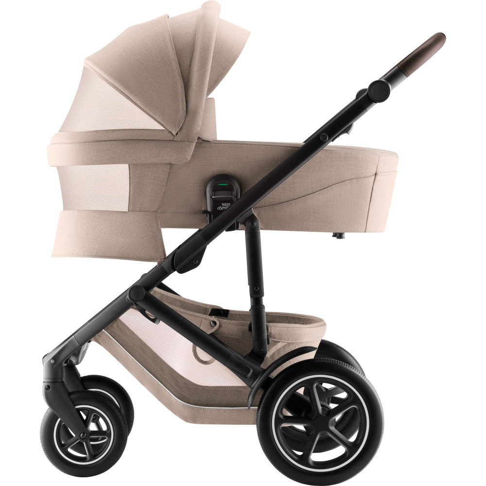 Britax Römer Smile 5Z - wózek dziecięcy 2w1 na każdy teren, z kolekcji STYLE (wyróżnik: wentylacja z drobnej siateczki) • Teak STYLE
