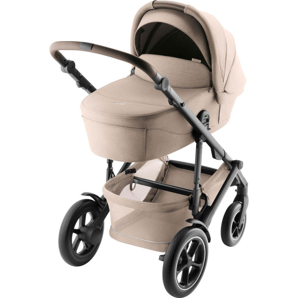 Britax Römer Smile 5Z - wózek dziecięcy 2w1 na każdy teren, z kolekcji STYLE (wyróżnik: wentylacja z drobnej siateczki) • Teak STYLE