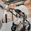 Britax Römer Smile 5Z - прогулянкова коляска, візок на будь-яку місцевість,з колекції LUX (люксові екологічні тканини та шкіряні деталі) • Soft Taupe LUX