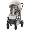 Britax Römer Smile 5Z - прогулянкова коляска, візок на будь-яку місцевість,з колекції LUX (люксові екологічні тканини та шкіряні деталі) • Soft Taupe LUX
